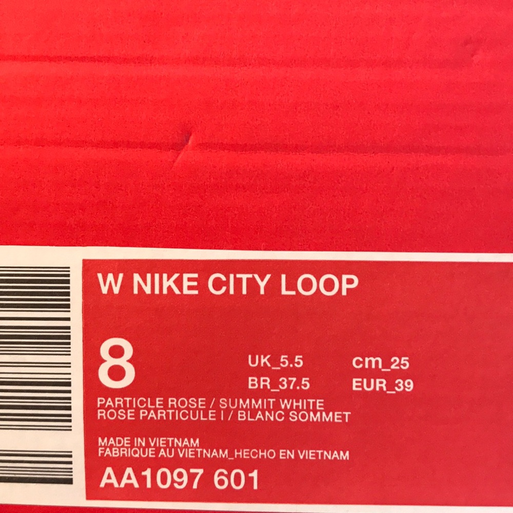 NWT  Nike City Loop Women's Shoe Pink WMNS - Picture 7 of 7